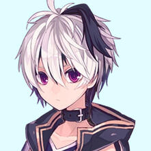 A bust portrait of the Vocaloid 4 vFlower illustrated by △○□×.